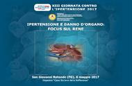 XIII GIORNATA DELL’IPERTENSIONE 2017 IPERTENSIONE E DANNO D’ORGANO: FOCUS SUL RENE